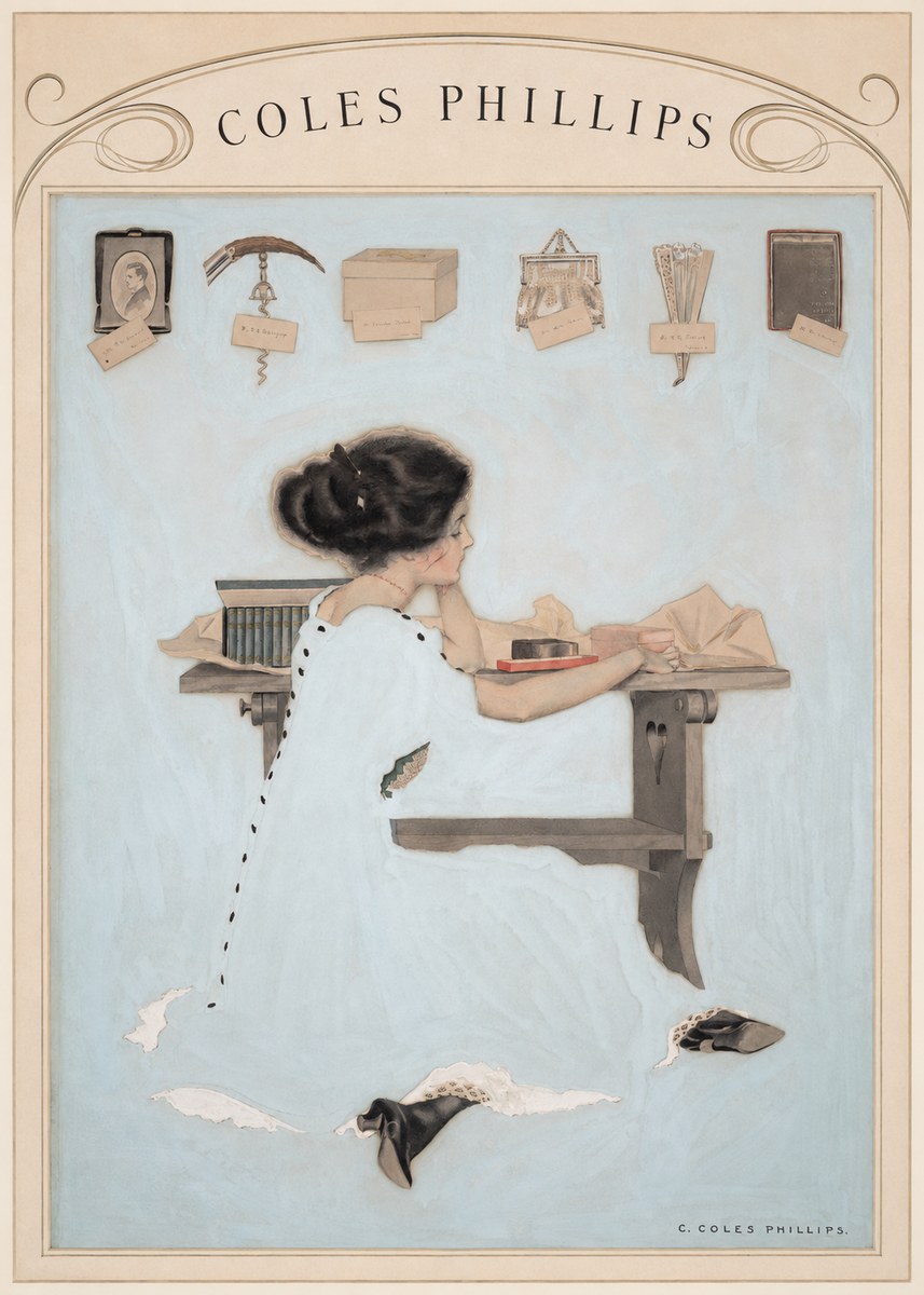 Coles Phillips Remembrance No3 - Plakát