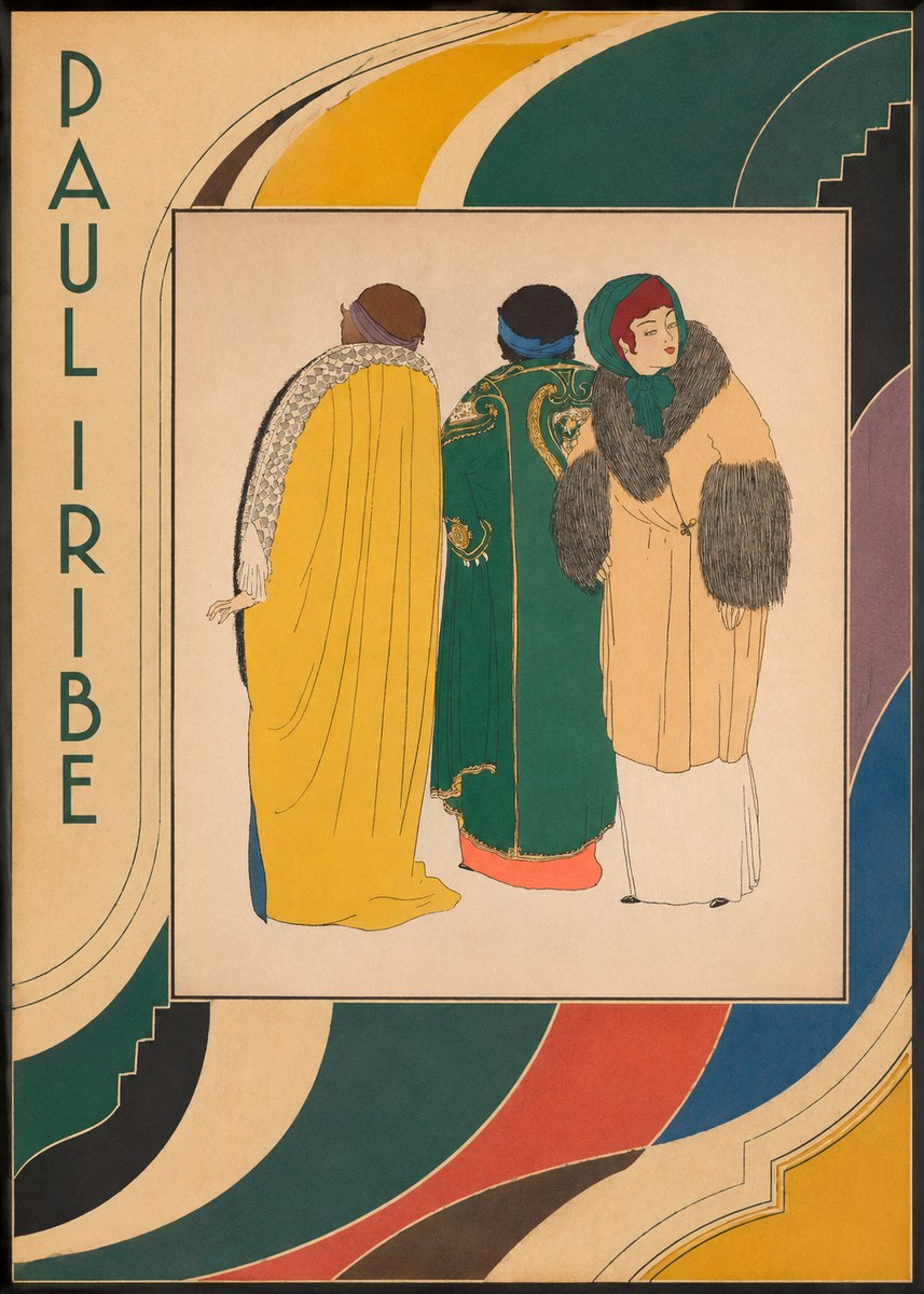 Paul Iribe Fashionable Figures No2 - Plakát