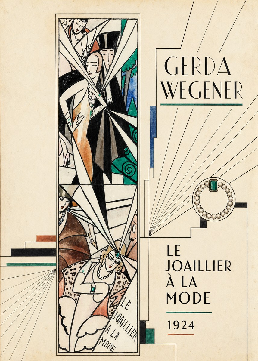 Gerda Wegener Le Joaillier À La Mode No2 - Plakát