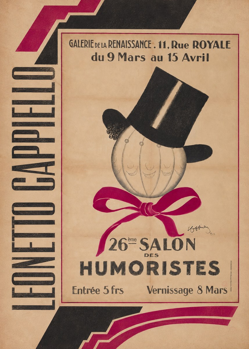 Leonetto Cappiello 26Ème Salon Des Humoristes No2 - Plakát