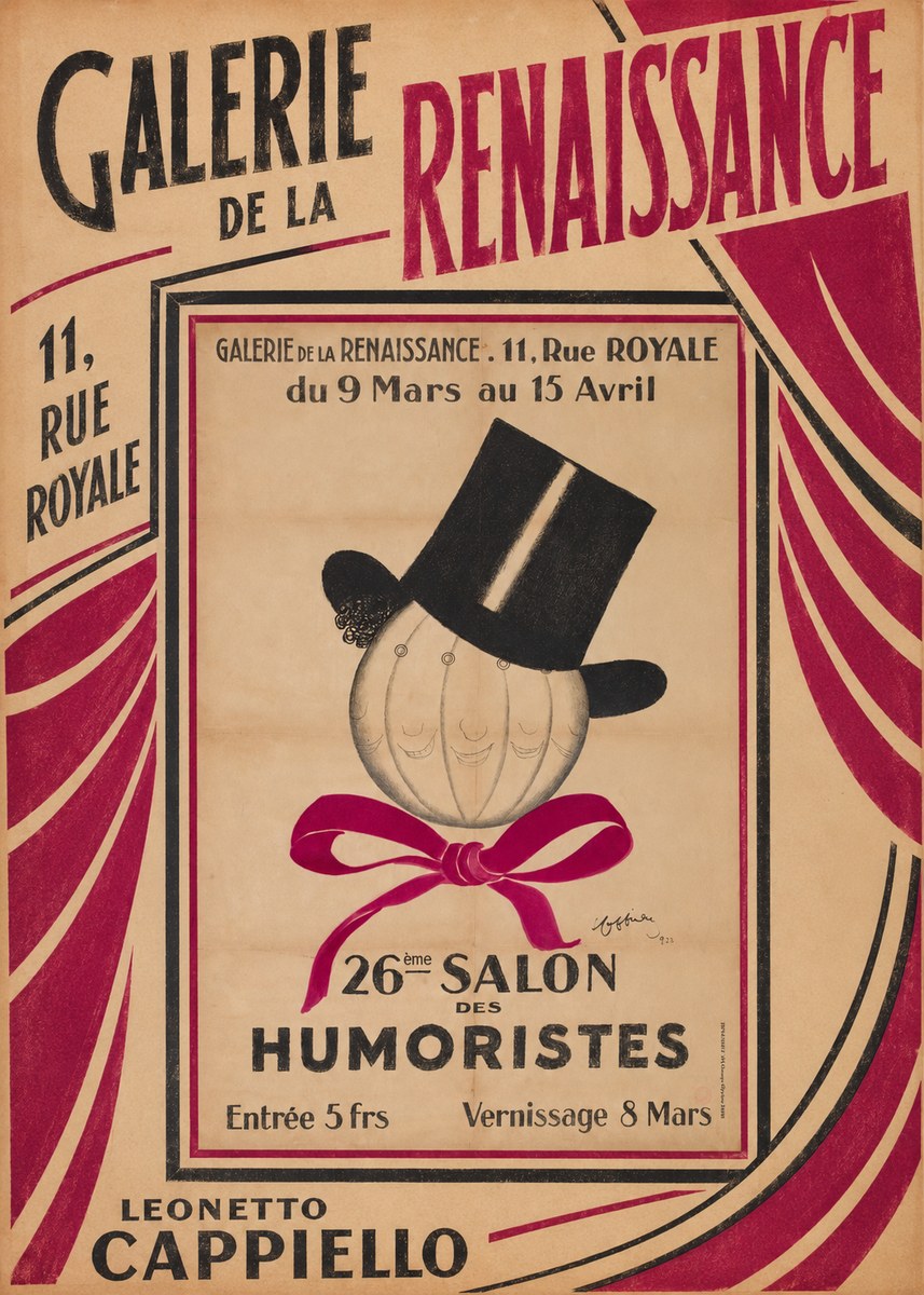Leonetto Cappiello 26Ème Salon Des Humoristes No3 - Plakát