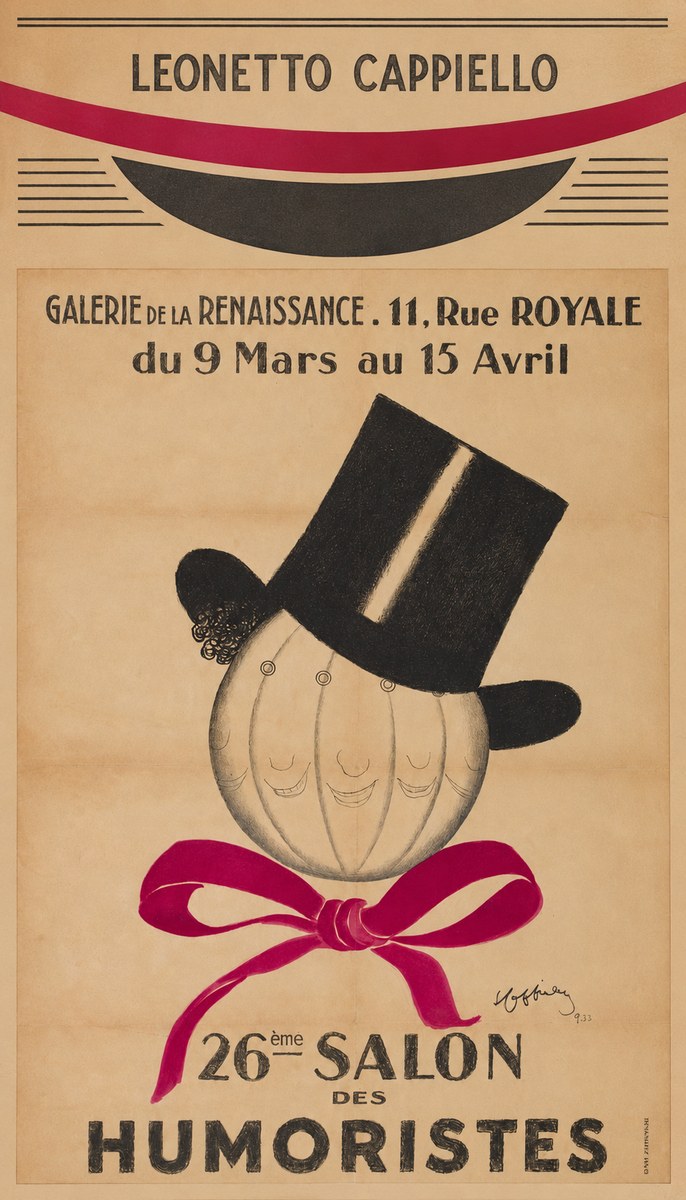 Leonetto Cappiello 26Ème Salon Des Humoristes No6 - Plakát