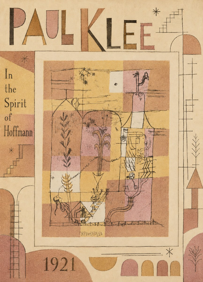 Paul Klee In the Spirit of Hoffmann No6 - Plakát