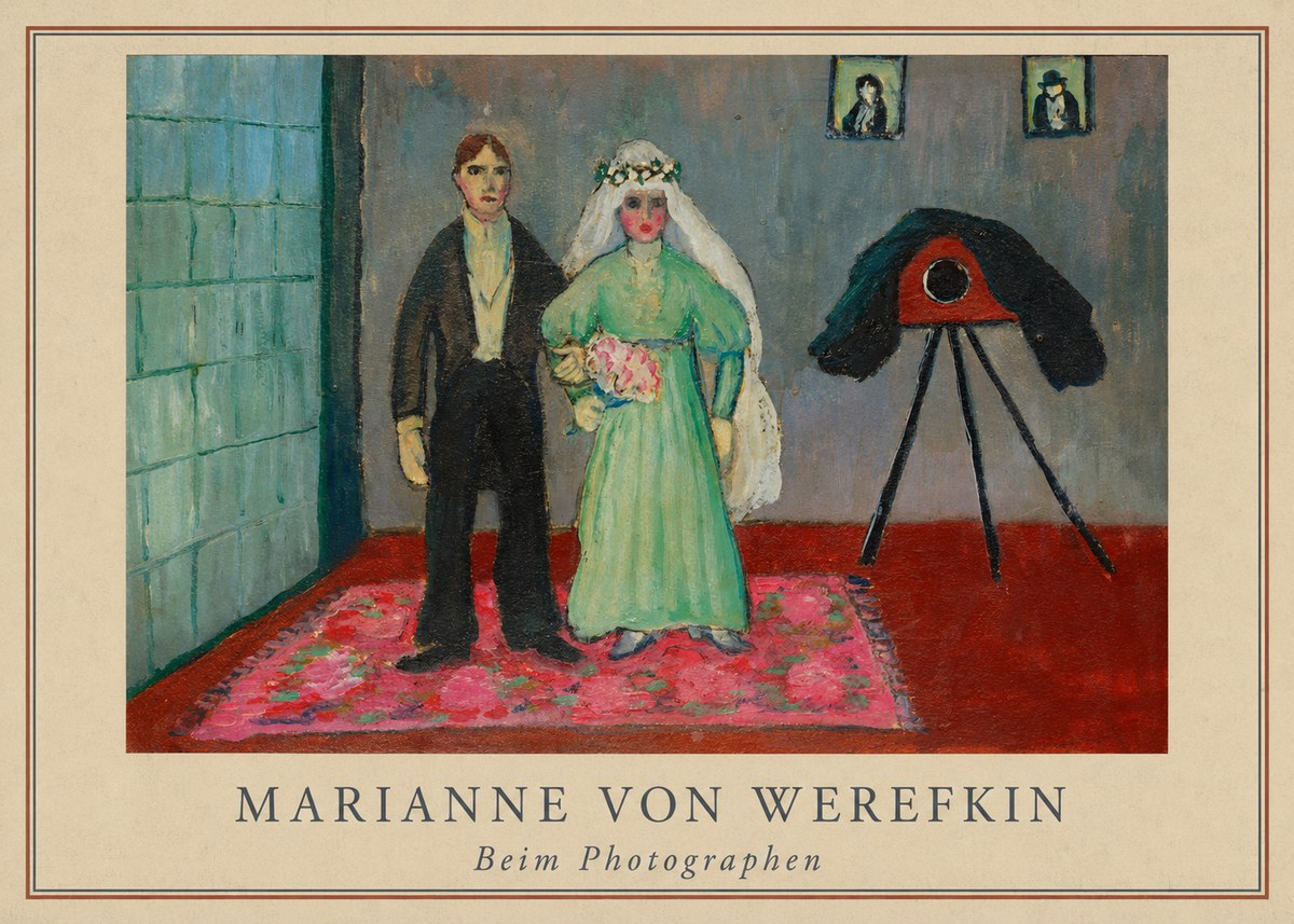 Marianne von Werefkin Beim Photographen No5 - Plakát