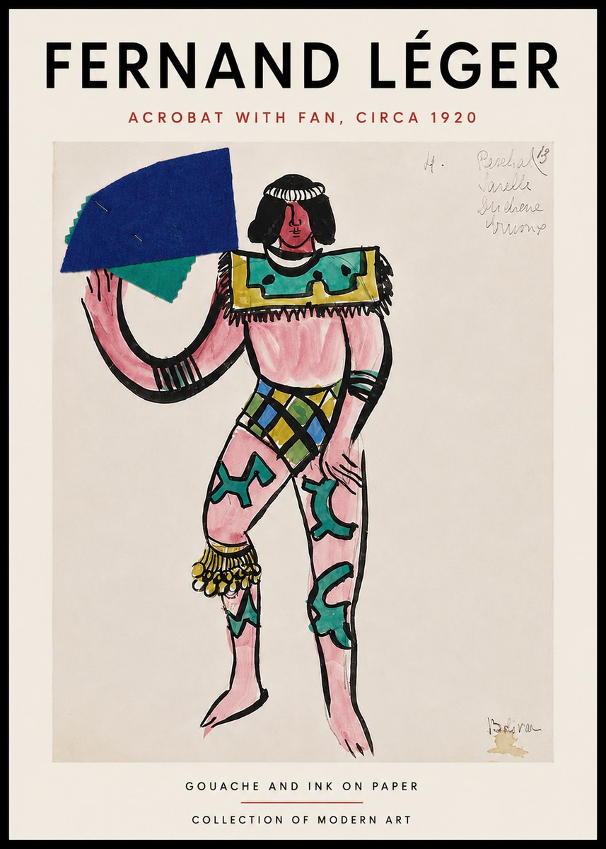 Fernand Léger Rechael Varea Duchene Breme No5 - Plakát