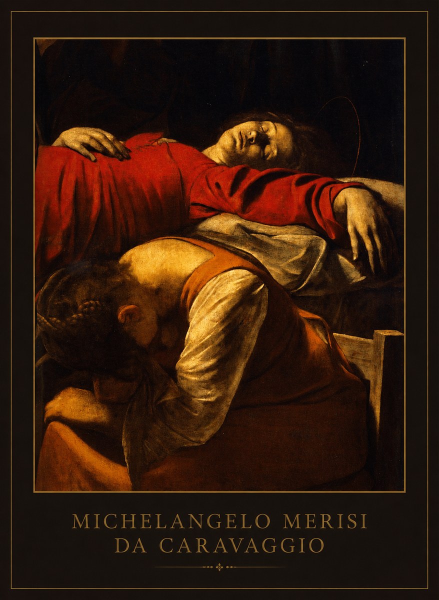 Michelangelo Merisi da Caravaggio The Death of the Virgin II No4 - Plakát