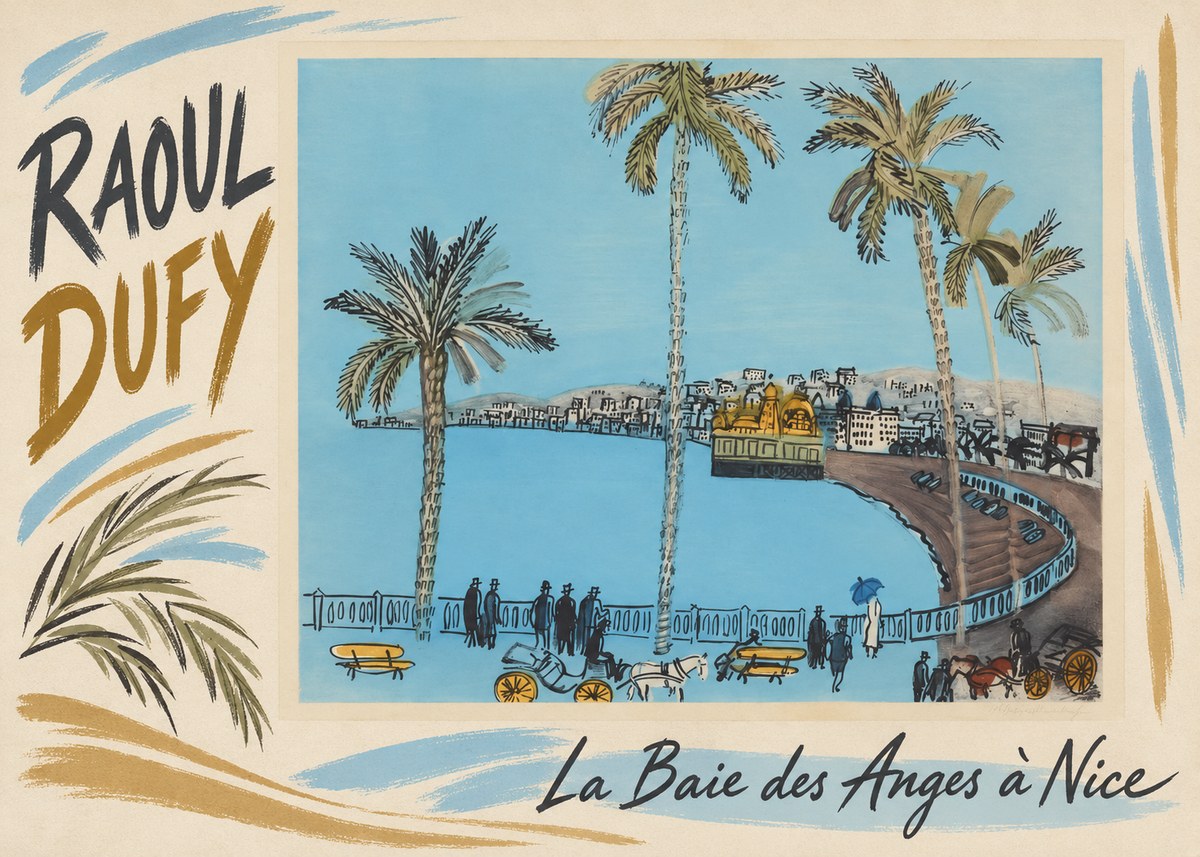 Raoul Dufy La Baie Des Anges À Nice No2 - Plakát