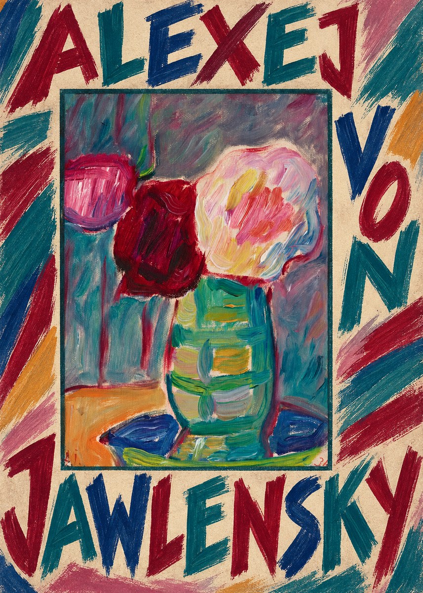 Alexej von Jawlensky Still Life with Flowers No6 - Plakát