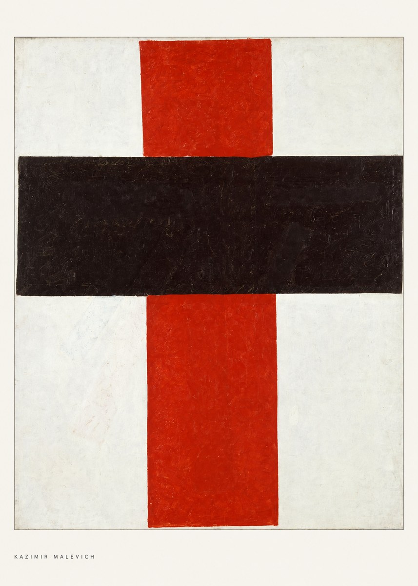 Kazimir Malevich Suprematist Composition I No4 - Plakát