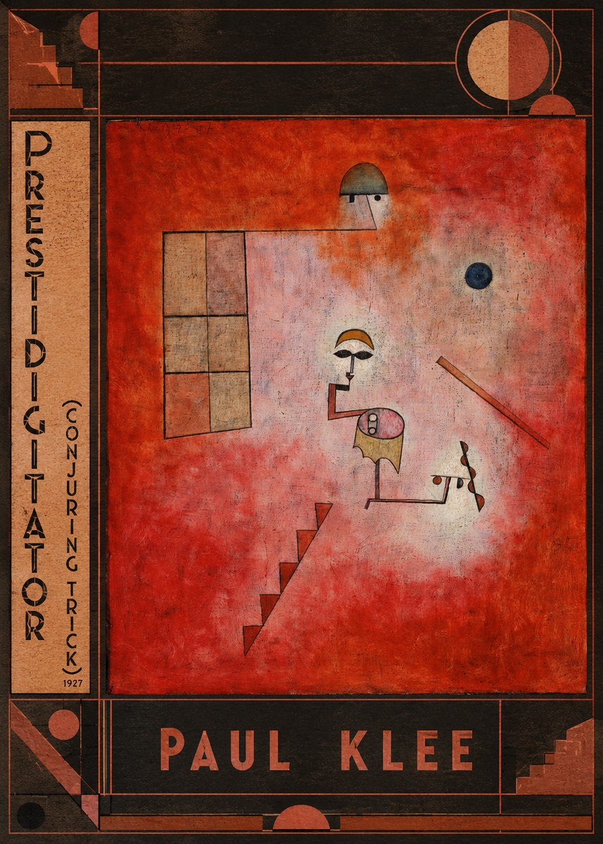 Paul Klee Prestidigitator (Conjuring Trick), 1927 No4 - Plakát