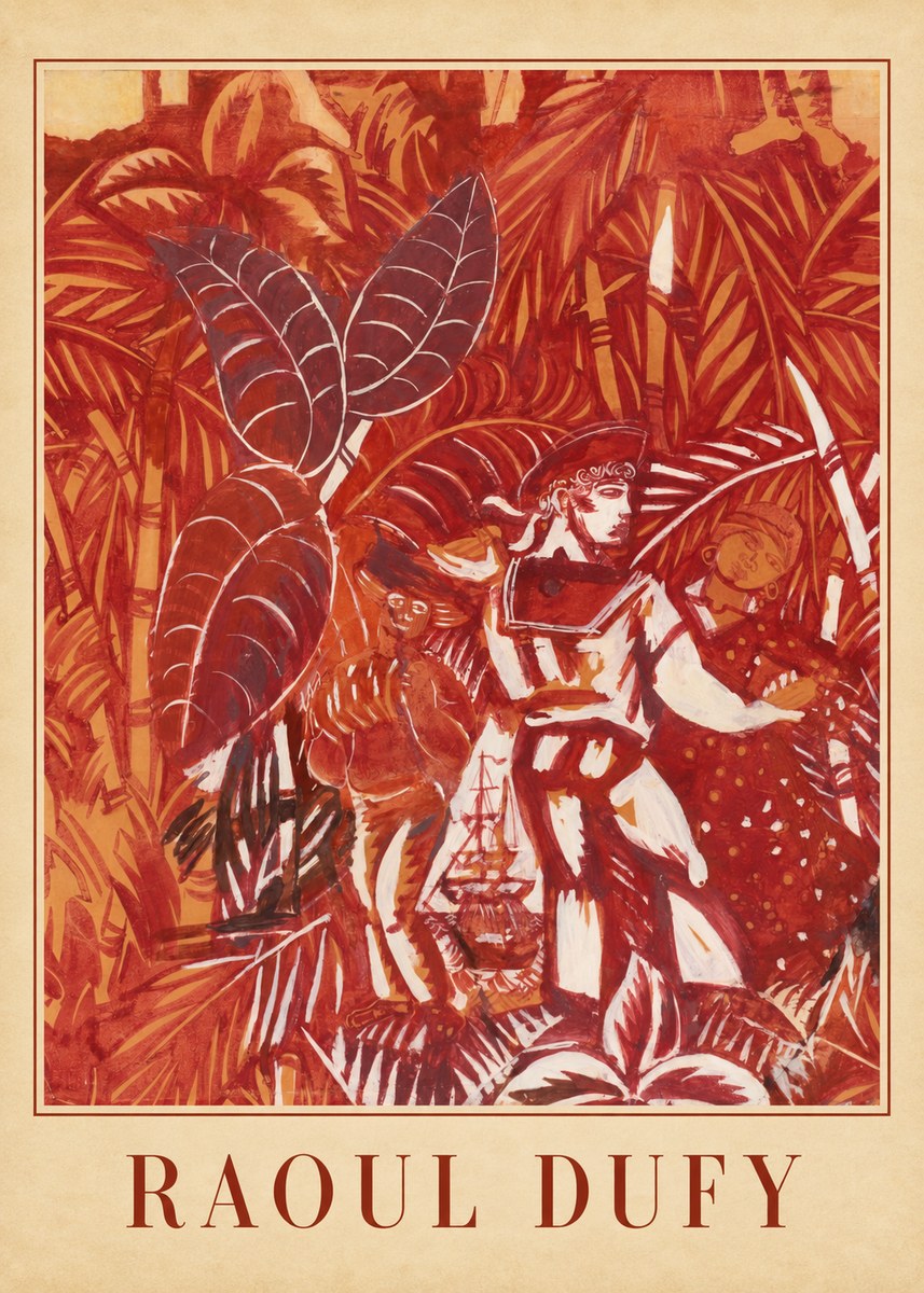 Raoul Dufy No1 - Plakát