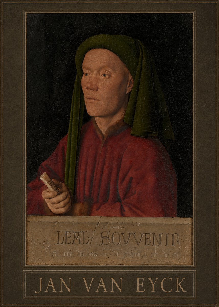 Jan van Eyck Léal Souvenir No1 - Plakát