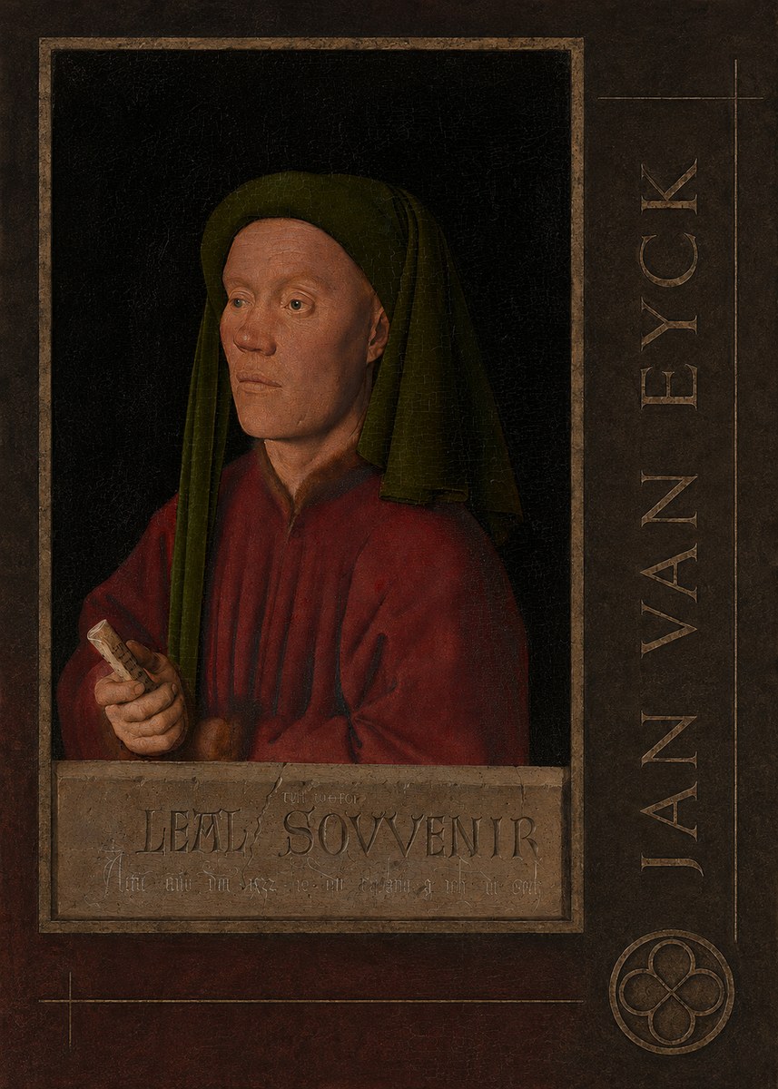 Jan van Eyck Léal Souvenir No2 - Plakát