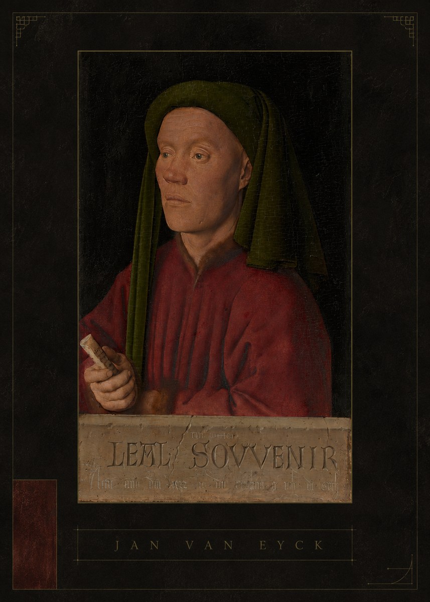 Jan van Eyck Léal Souvenir No4 - Plakát