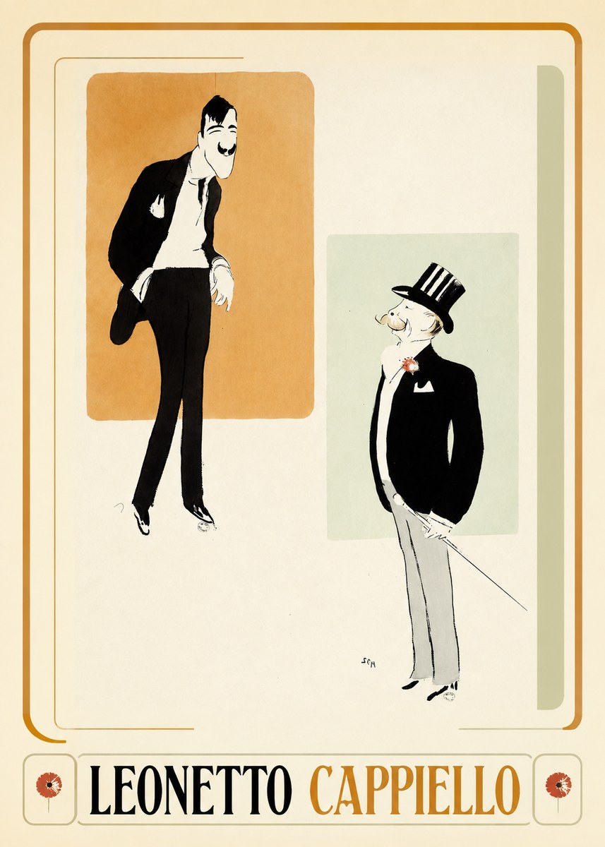 Leonetto Cappiello Leonetto Cappiello II No1 - Plakát