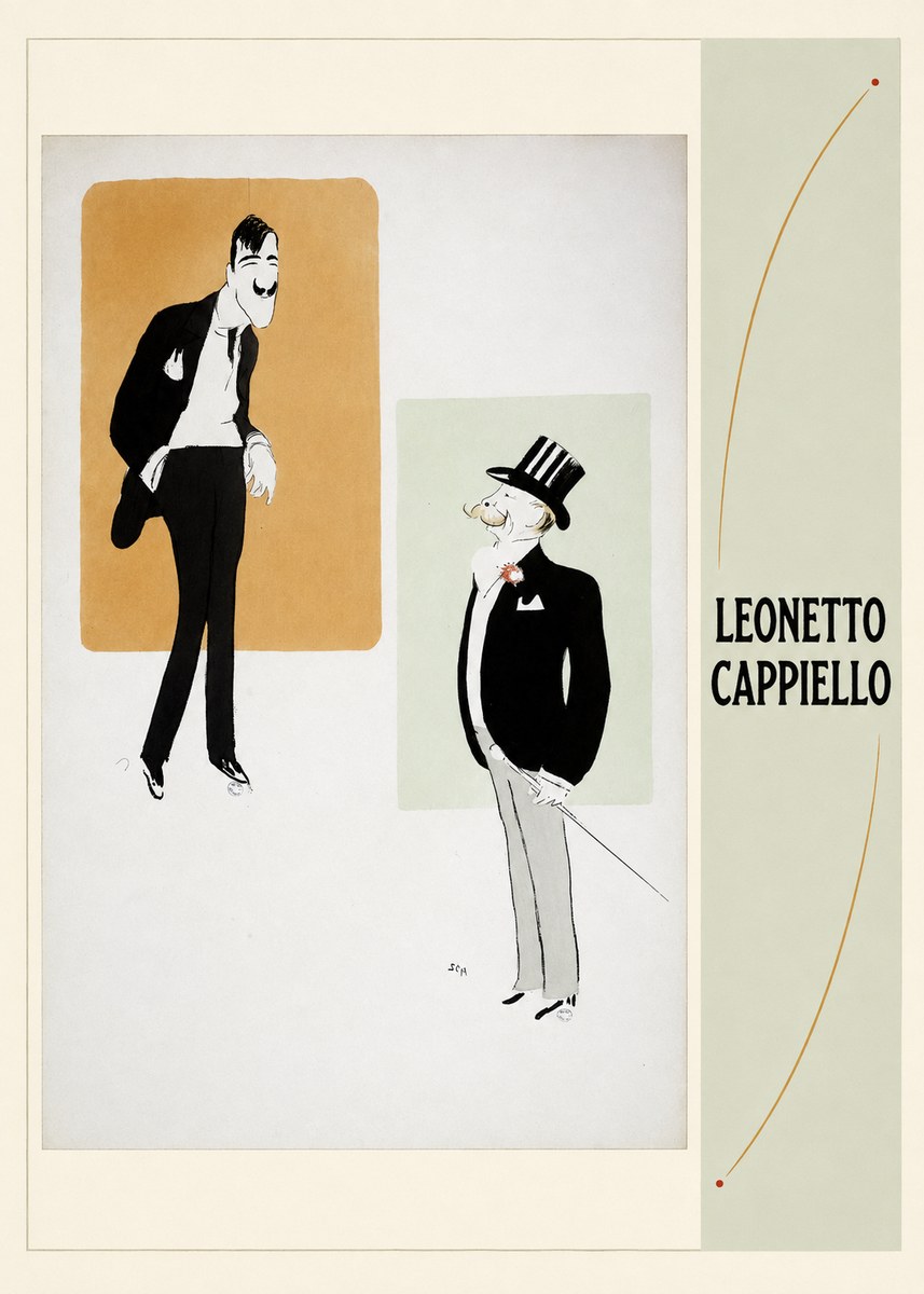 Leonetto Cappiello Leonetto Cappiello II No6 - Plakát