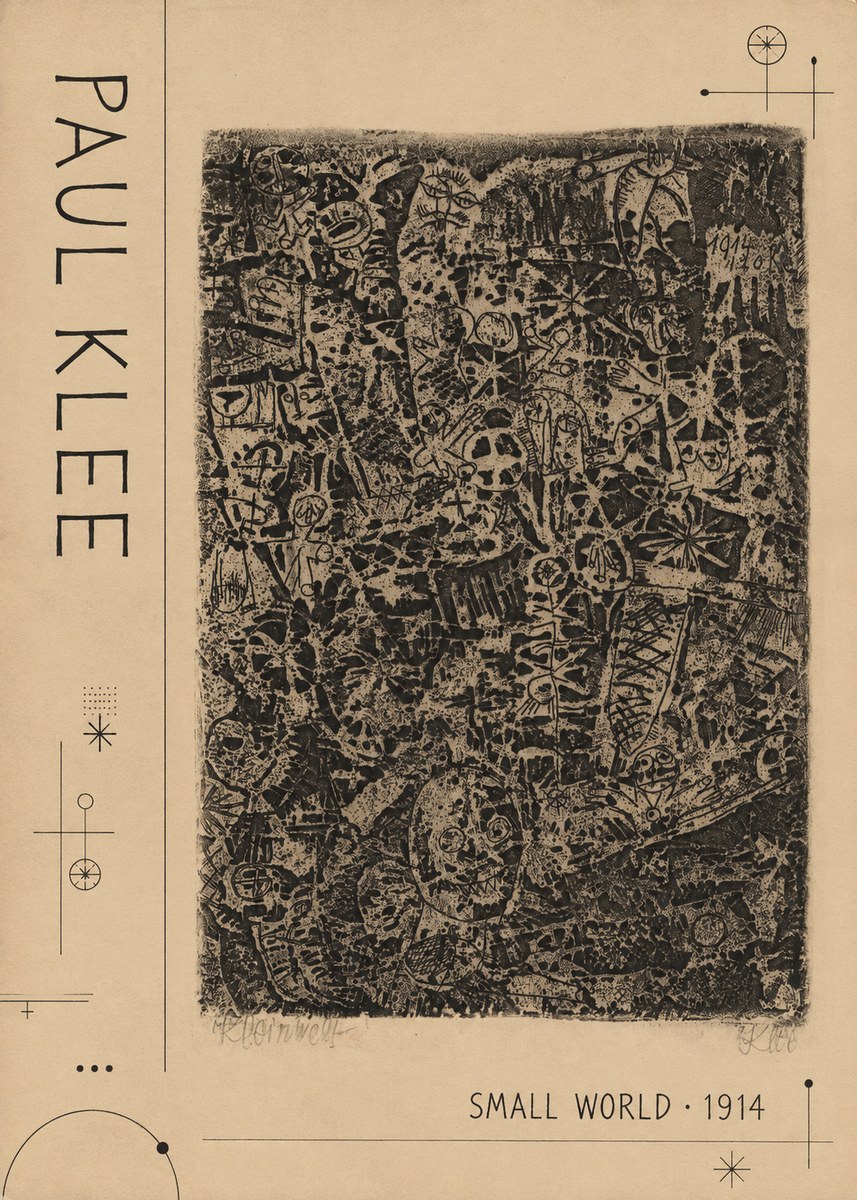Paul Klee Small World No2 - Plakát