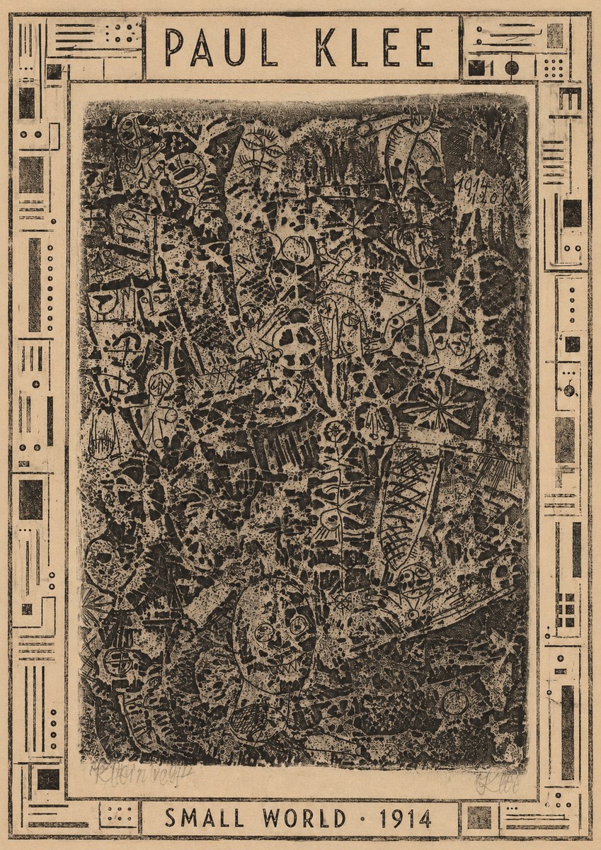 Paul Klee Small World No3 - Plakát