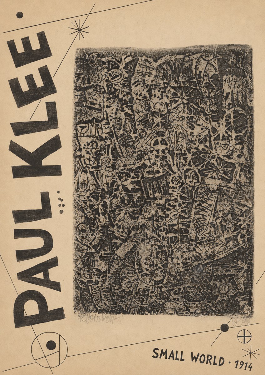 Paul Klee Small World No5 - Plakát
