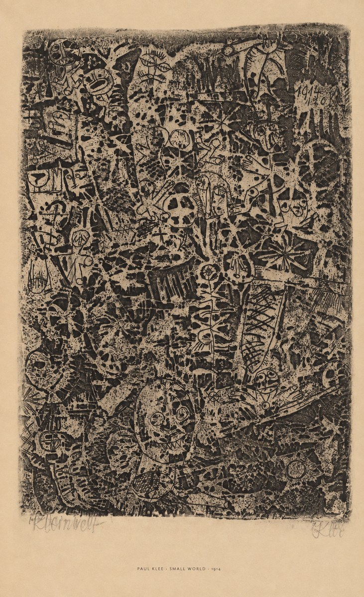 Paul Klee Small World No6 - Plakát