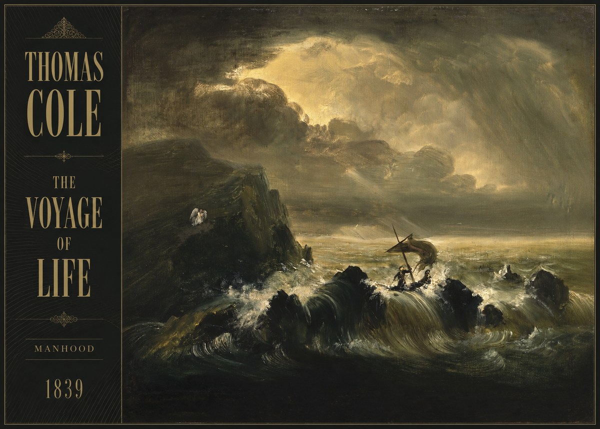 Thomas Cole The Voyage of Life: Manhood IV No4 - Plakát
