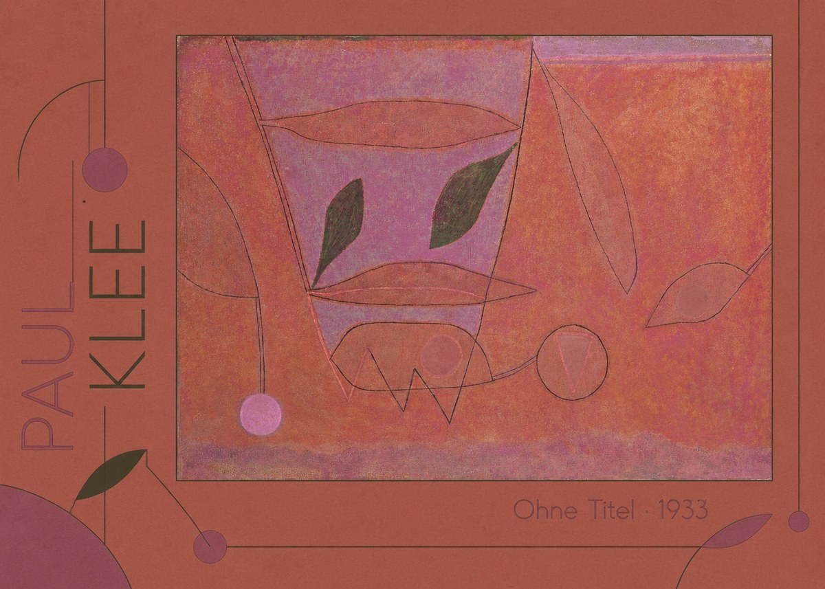 Paul Klee Ohne Titel II No2 - Plakát