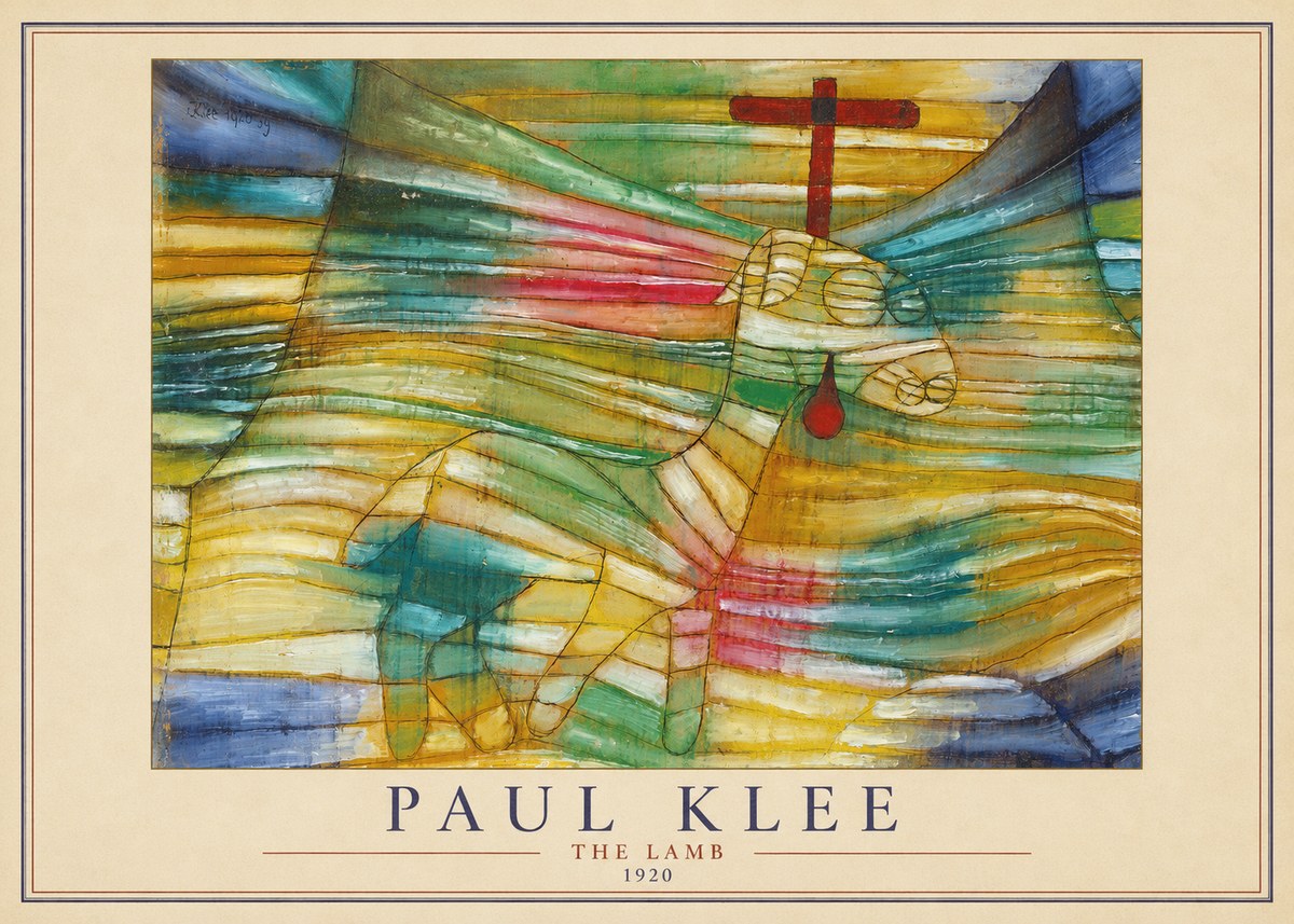 Paul Klee The Lamb No1 - Plakát