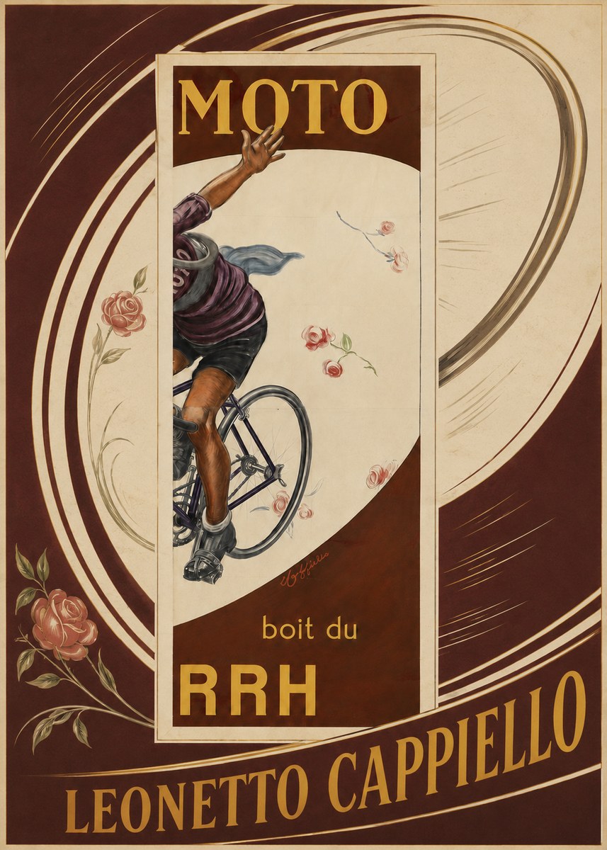 Leonetto Cappiello Moto Rrh No3 - Plakát