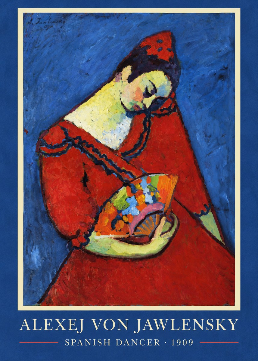 Alexej von Jawlensky Spanish Dancer No3 - Plakát