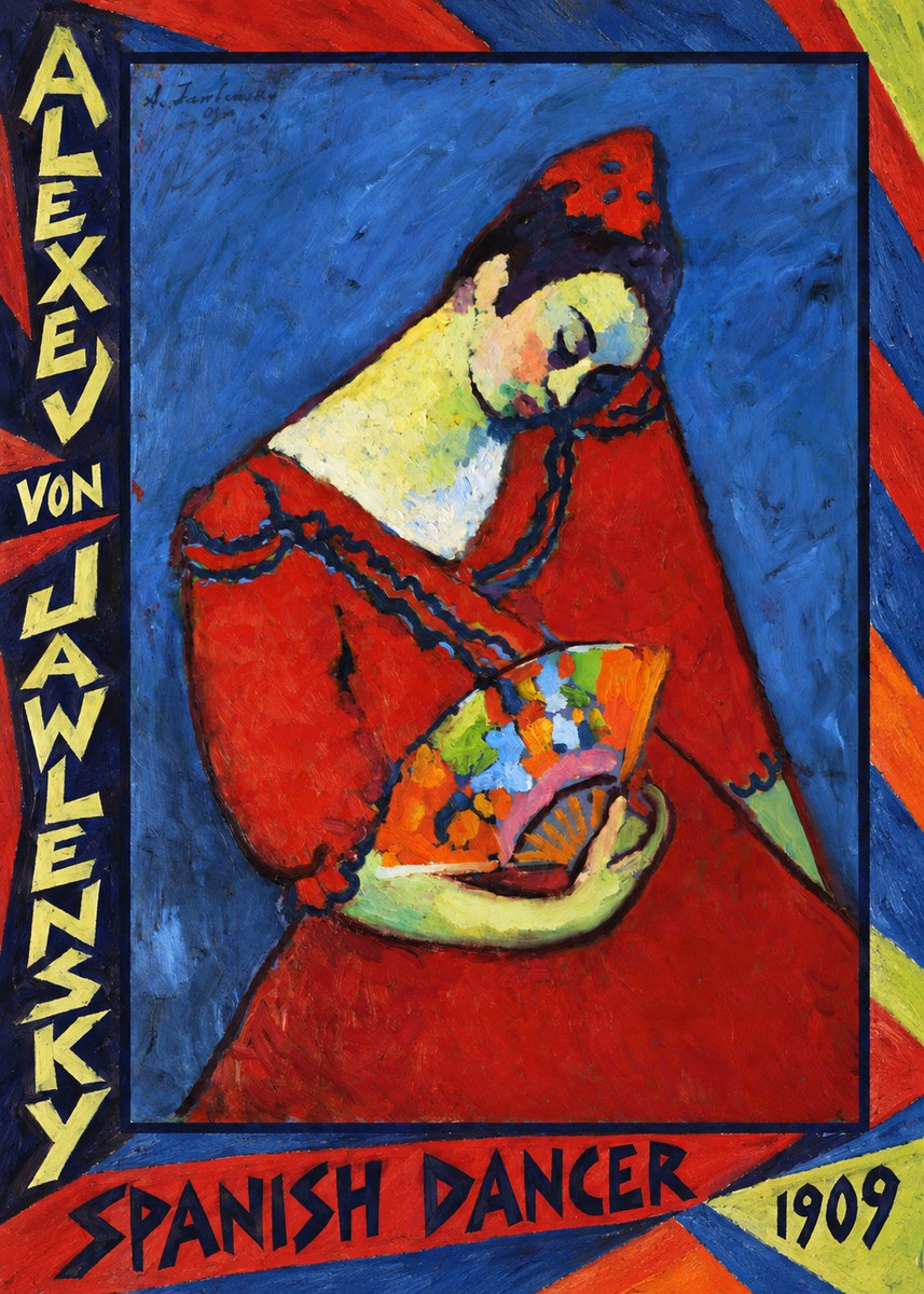 Alexej von Jawlensky Spanish Dancer No4 - Plakát