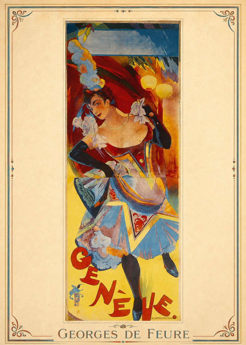 Georges de Feure Genève No3 - Plakát