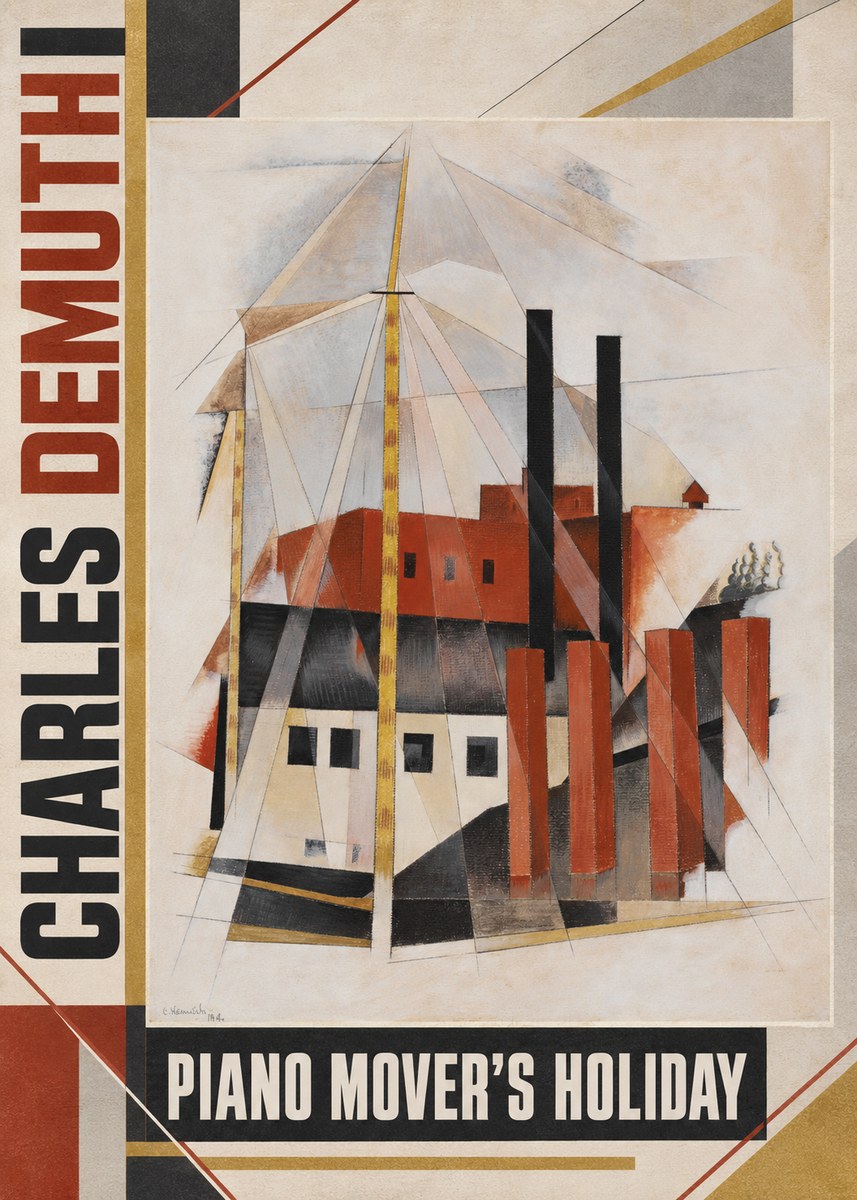 Charles Demuth Piano Mover's Holiday No2 - Plakát