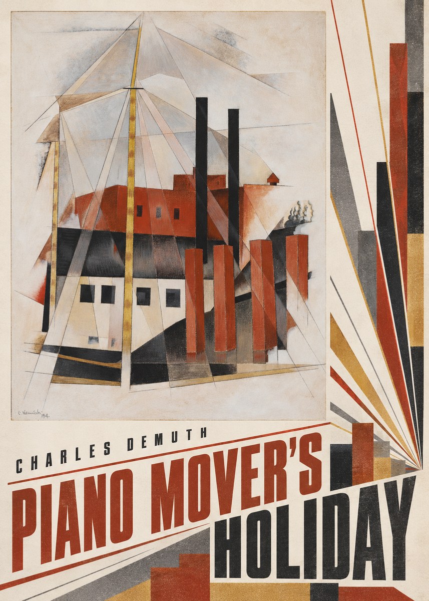 Charles Demuth Piano Mover's Holiday No5 - Plakát