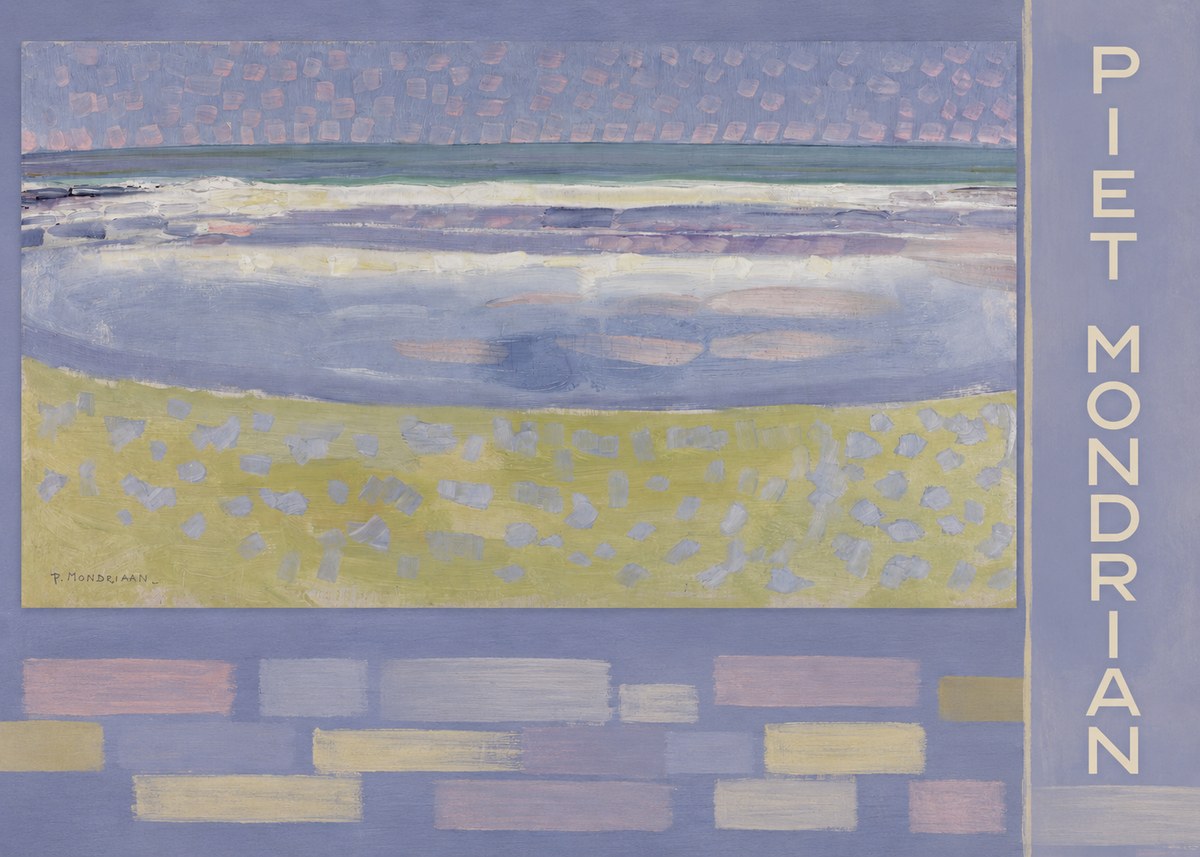 Piet Mondrian The Sea No4 - Plakát