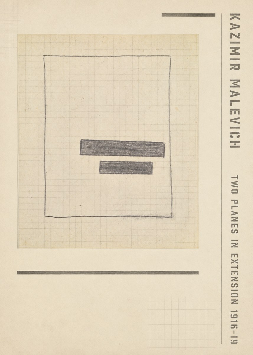 Kazimir Malevich Two Planes in Extension No2 - Plakát
