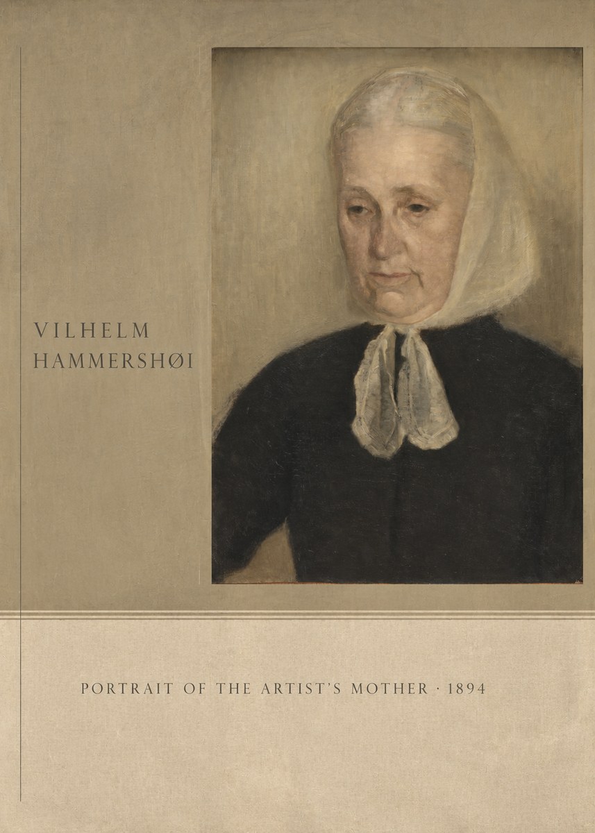 Vilhelm Hammershøi Portrait of the Artist's Mother · 1894 No5 - Plakát
