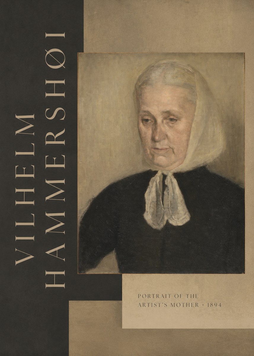Vilhelm Hammershøi Portrait of the Artist's Mother · 1894 No6 - Plakát