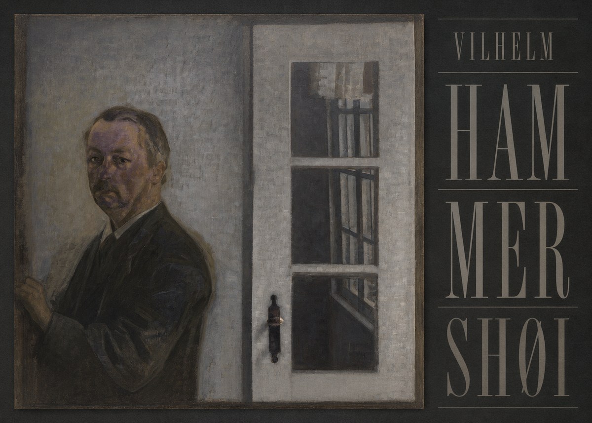 Vilhelm Hammershøi Self-portrait II No5 - Plakát
