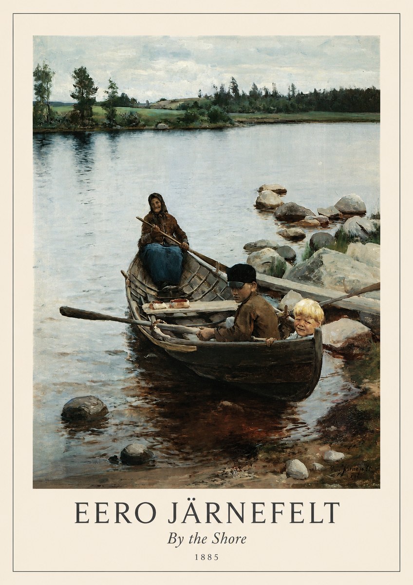 Eero Järnefelt By the Shore No1 - Plakát