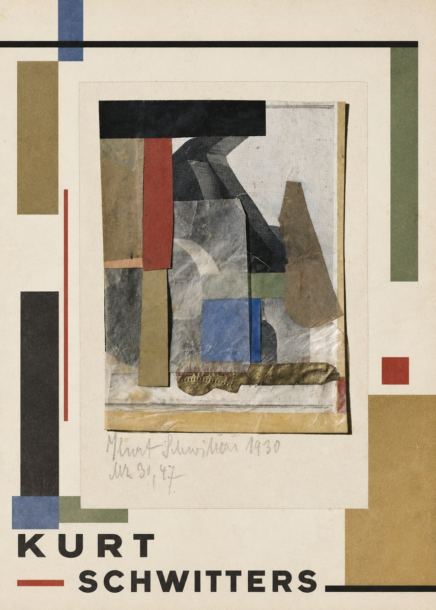 Kurt Schwitters Merz Schwitters 1930 Nr 30, 47 No1 - Plakát