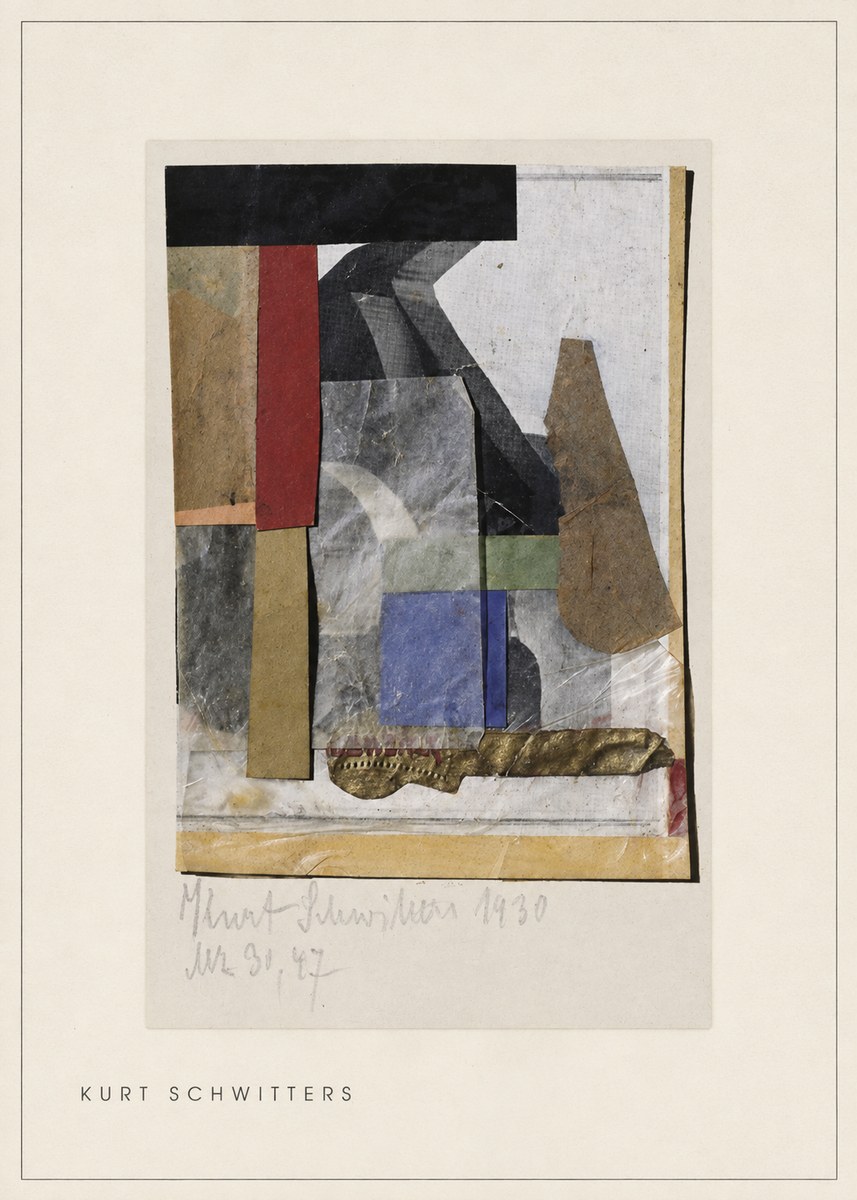 Kurt Schwitters Merz Schwitters 1930 Nr 30, 47 No4 - Plakát