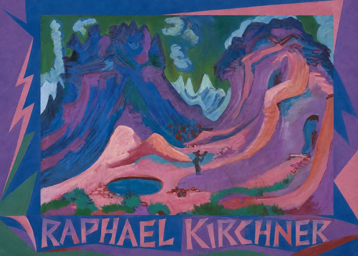 Raphael Kirchner Mountain Landscape II No1 - Plakát
