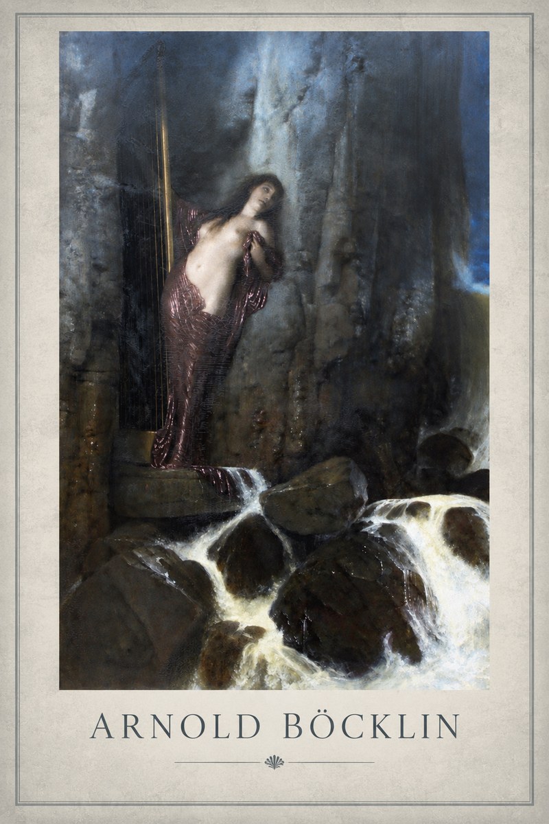 Arnold Böcklin The Spring No2 - Plakát
