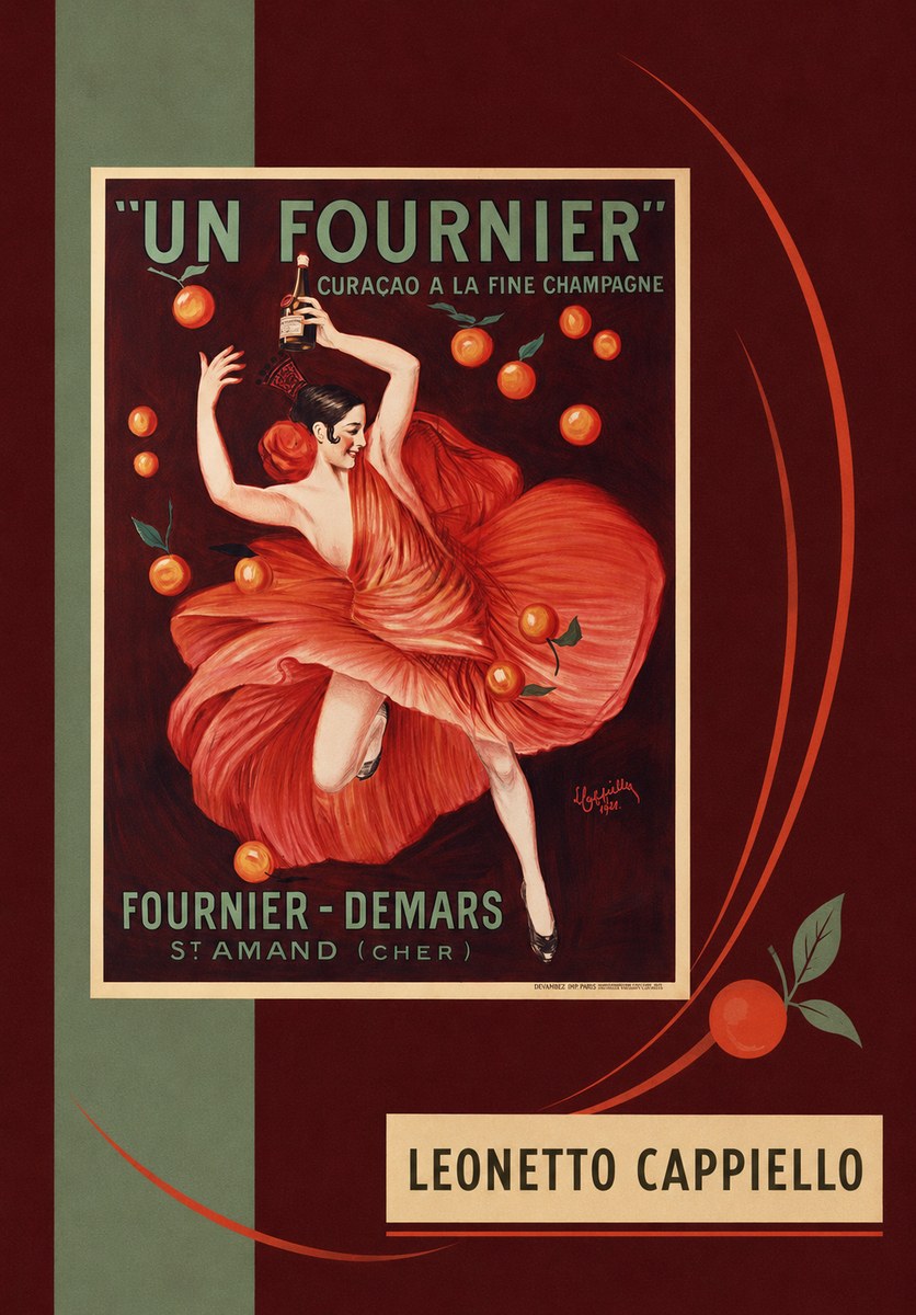 Leonetto Cappiello Un Fournier No2 - Plakát