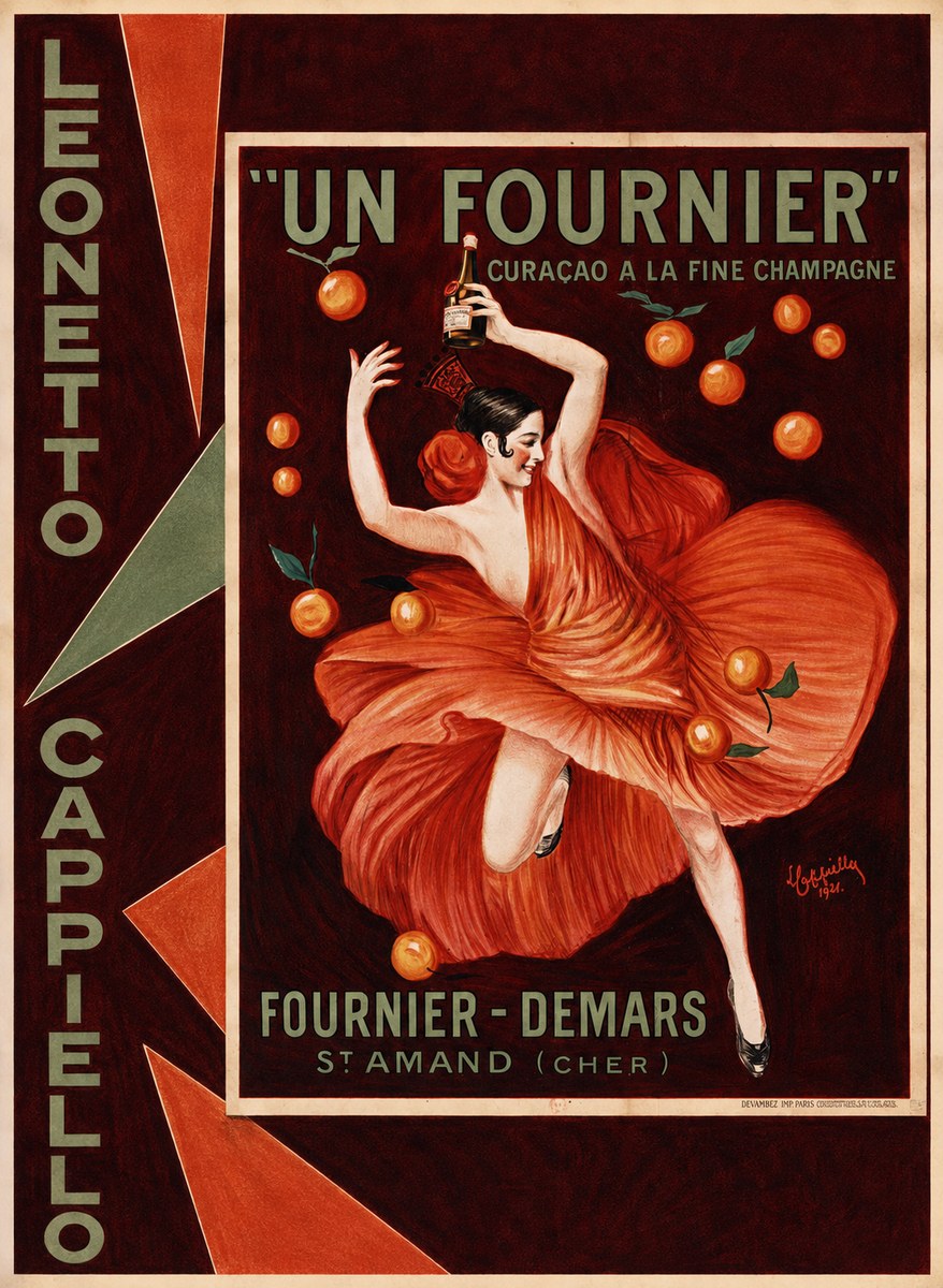 Leonetto Cappiello Un Fournier No6 - Plakát