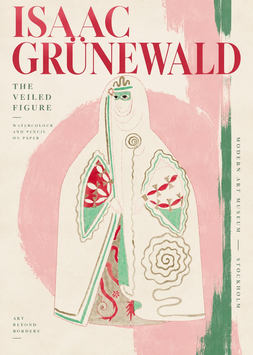 Isaac Grünewald The Veiled Figure No3 - Plakát