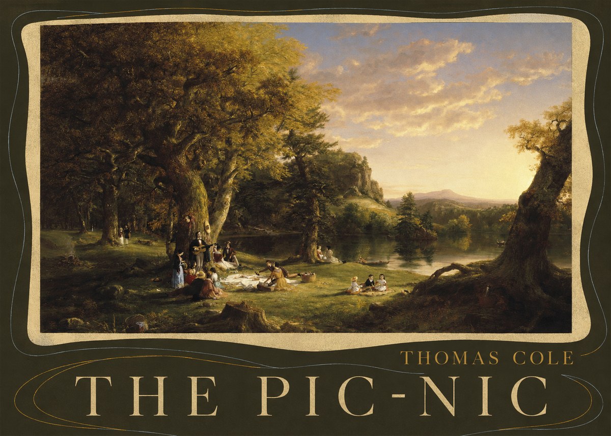 Thomas Cole The Pic-nic II No3 - Plakát