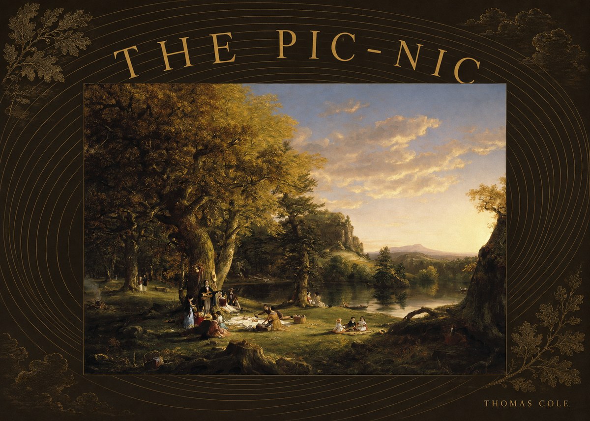 Thomas Cole The Pic-nic II No6 - Plakát