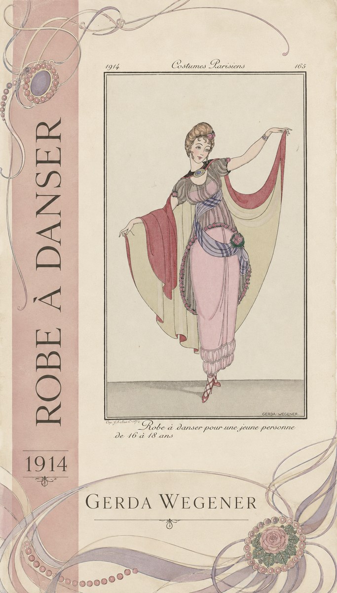 Gerda Wegener Robe À Danser No2 - Plakát