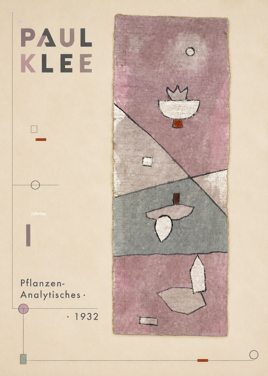 Paul Klee Pflanzen-analytisches No6 - Plakát